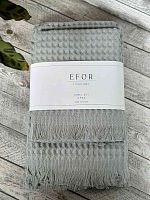 Набор вафельных полотенец EFOR из 2-х предметов (50*90; 70*140) серый GRI