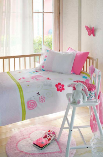 КПБ Ozdilek набор для детской кроватки (с бортиками и одеялом) BABY RABBIT фото 2