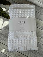 Набор вафельных полотенец EFOR из 2-х предметов (50*90; 70*140) белый BEYAZ