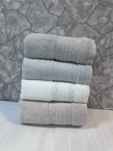 Полотенце Pupilla MİA (4 шт.) хлопок (50*90)