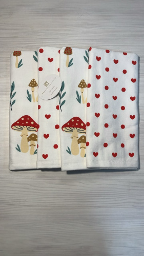Полотенце PUPILLA  MANTAR из 4 шт. (40*60)