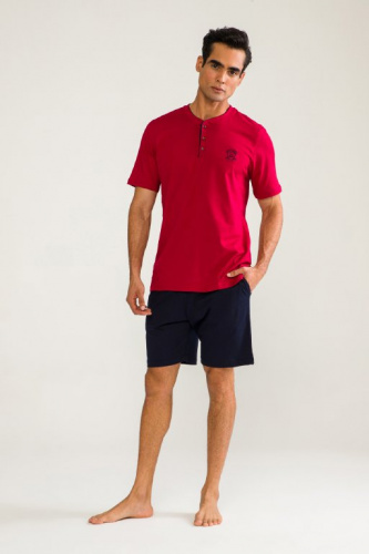 DS1021 Комплект D'S Damat мужской одежды бордовый фото 4