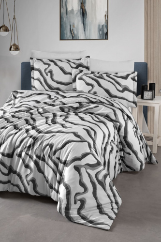 КПБ Ecosse SATIN DOUBLE (LION GRI) 160*220 семейный