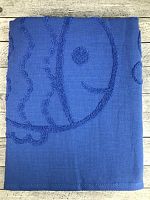 Пляжное полотенце BALIK 100% хлопок (90*150) синий модель рыбка