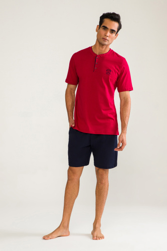 DS1021 Комплект D'S Damat мужской одежды бордовый фото 2