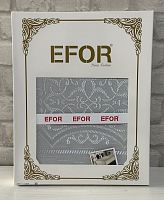 Скатерть EFOR HAFSA 160*220 прямоугольная серый GRI