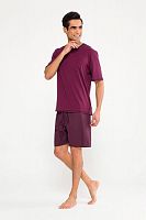 DS201011002 Комплект мужской одежды D'S Damat Lucas Bisiklet бордовый